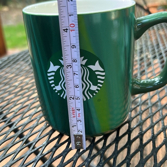 Starbucks Green Marble Siren 25 oz Ceramic Mug 2022 - Picture 6 of 7